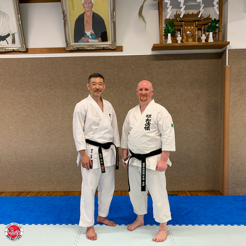 Renshi Aaron Kenneally attains Rokudan (6th Dan Black Belt) in Tokyo 2023
